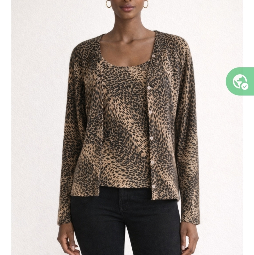 Style & Co Collection Matching Cardigan & Top